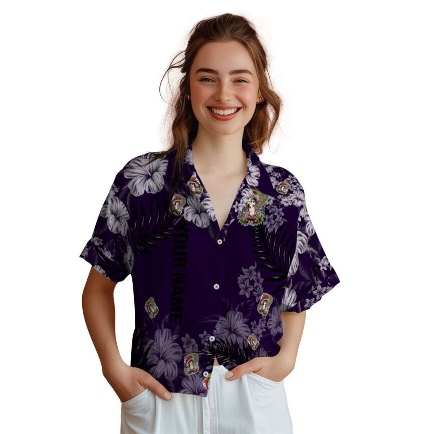 Custom Psychedelic Hibiscus Pattern Hawaiian Shirt Top rated