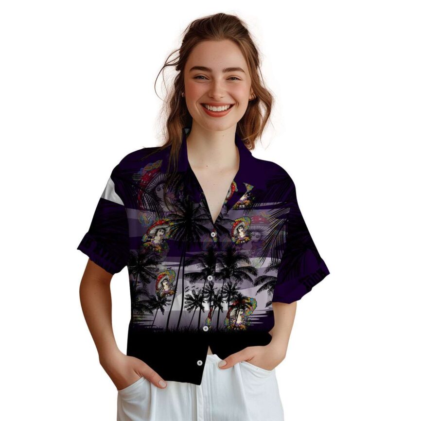 Custom Psychedelic Island Scenery Hawaiian Shirt Top rated