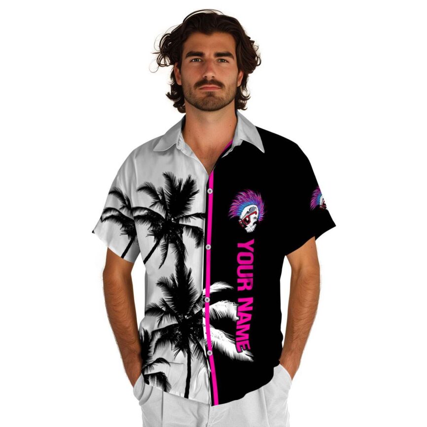 Custom Punk Beach Vibes Hawaiian Shirt High quality