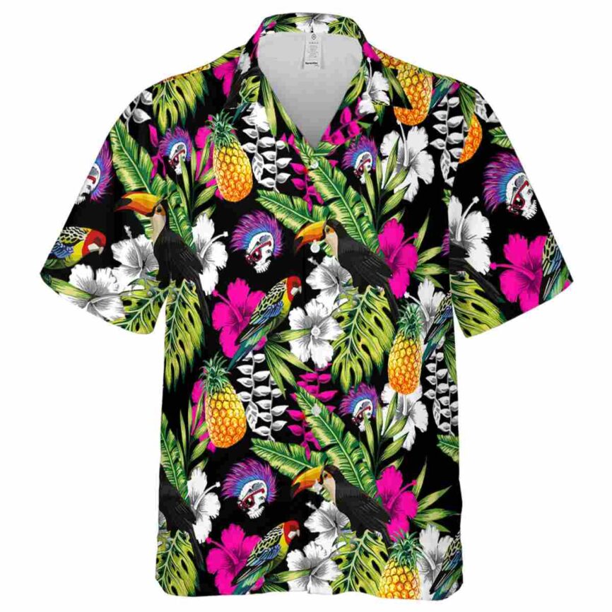 Custom Punk Toucan Bird Hawaiian Shirt Fashion forward