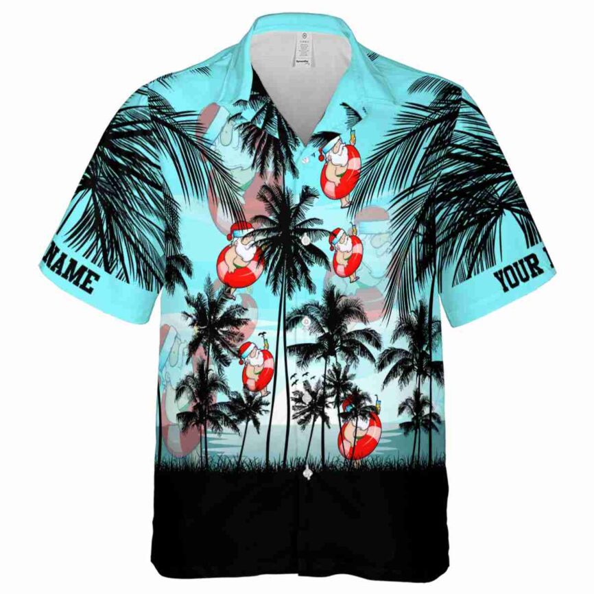 Custom Santa Island Scenery Hawaiian Shirt Fashion forward