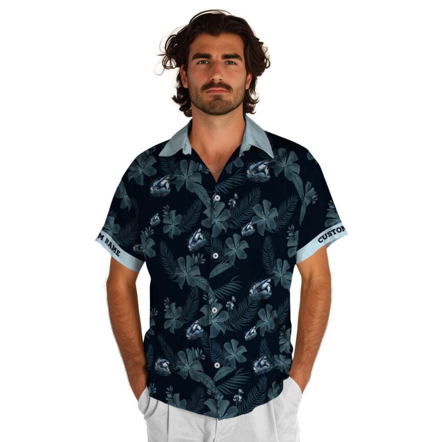 Custom Shark Tropical Flower Hawaiian Shirt New Arrival