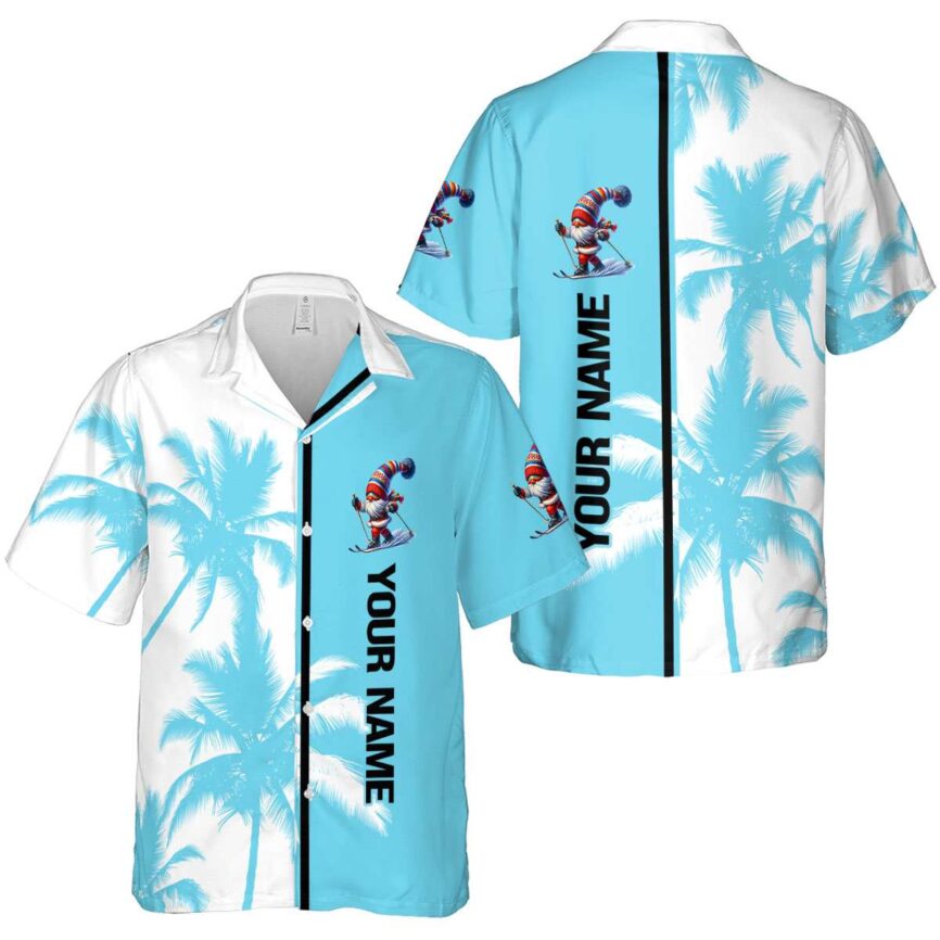 Custom Skiing Beach Vibes Hawaiian Shirt Latest Model