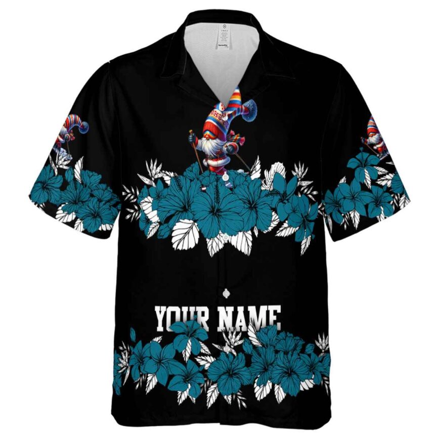 Custom Skiing Hibiscus Band Hawaiian Shirt Fashion forward