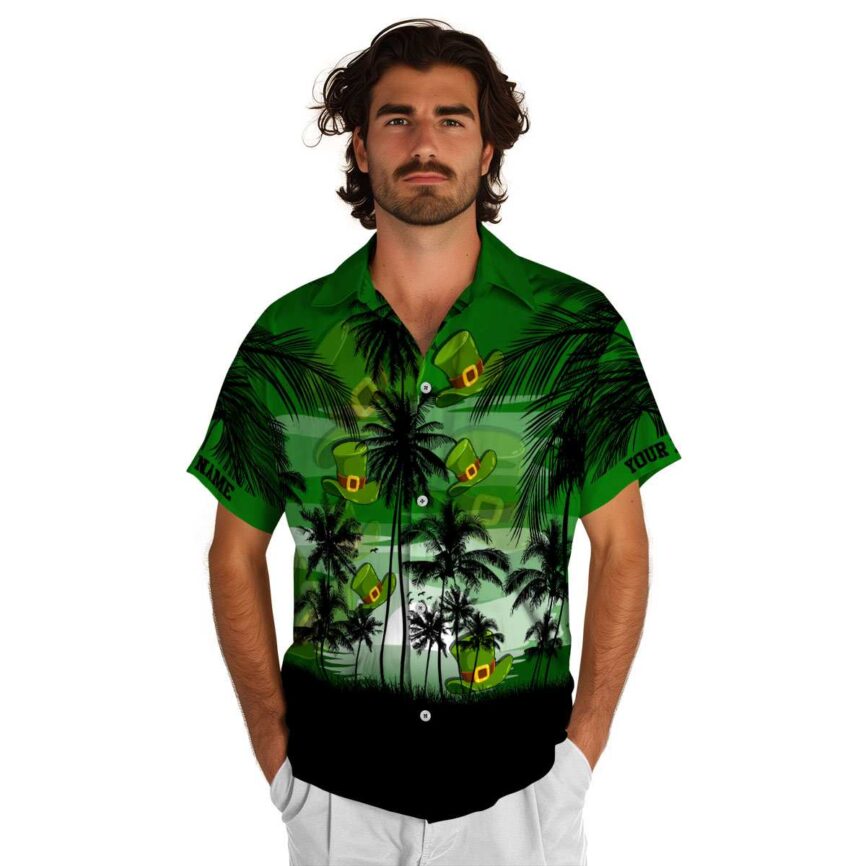 Custom St Patricks Day Island Scenery Hawaiian Shirt New Arrival