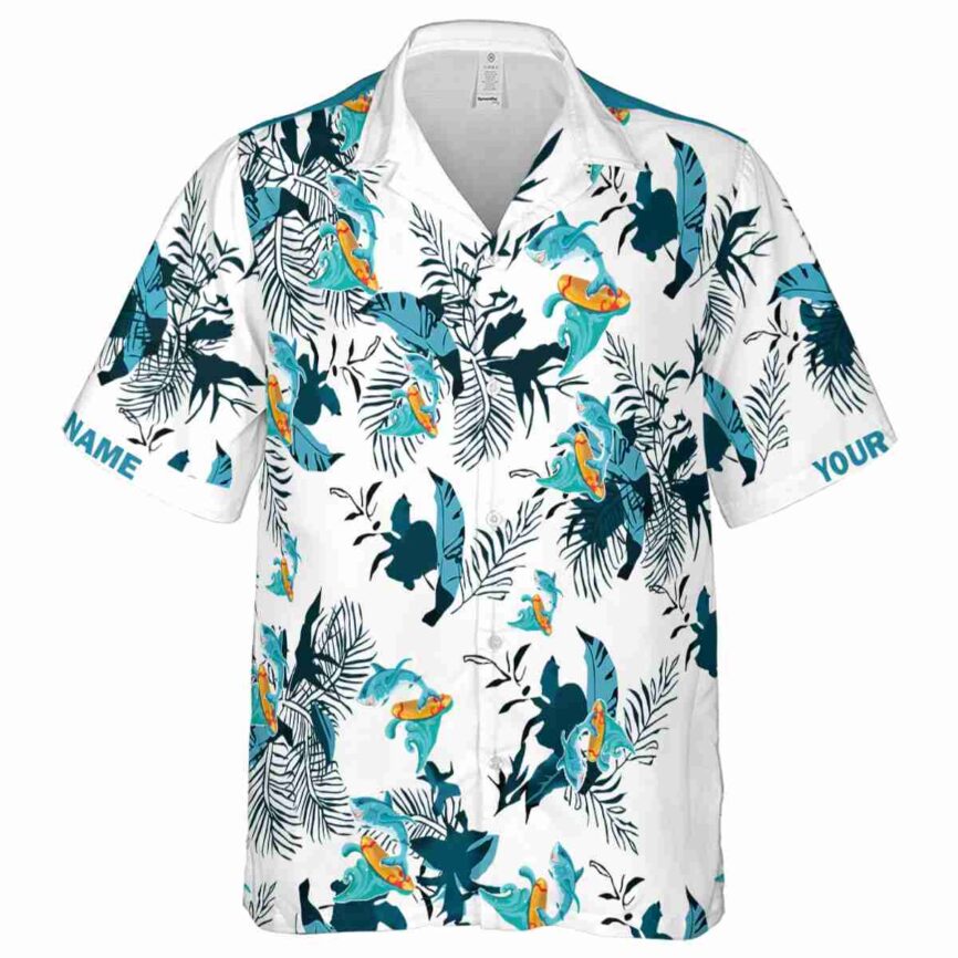 Custom Summer Leafy Accents Hawaiian Shirt Fashion forward