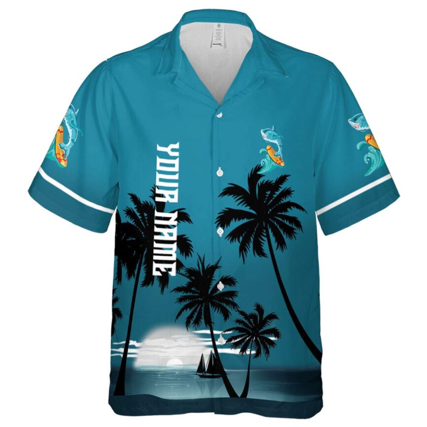 Custom Summer Ocean Sunset Hawaiian Shirt Fashion forward