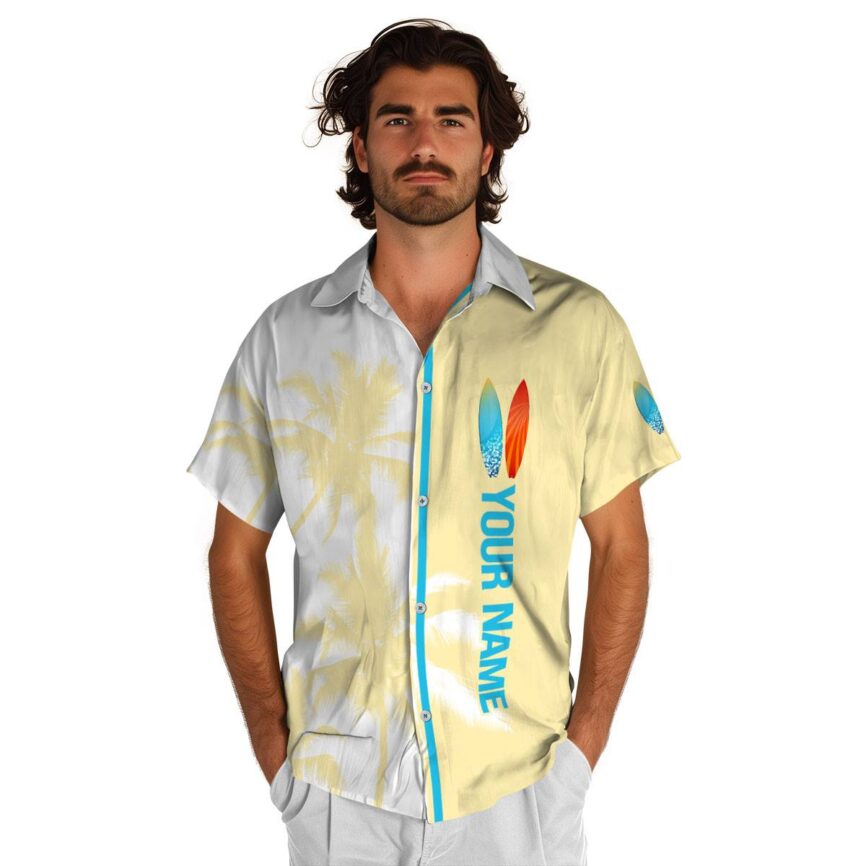 Custom Surf Beach Vibes Hawaiian Shirt High quality