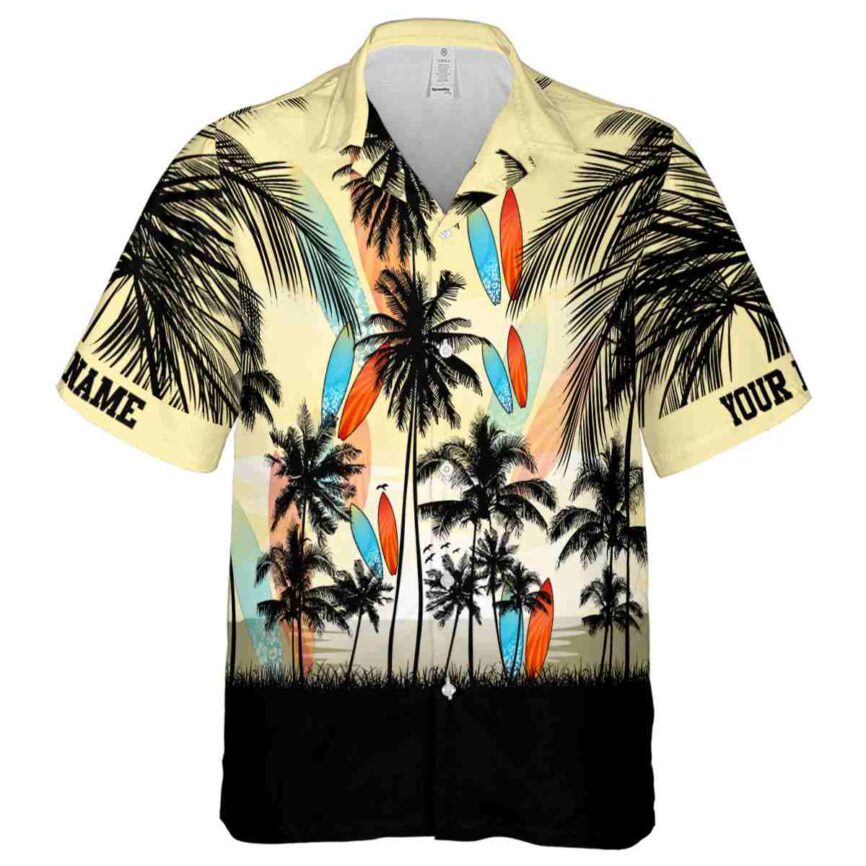 Custom Surf Island Scenery Hawaiian Shirt Fashion forward