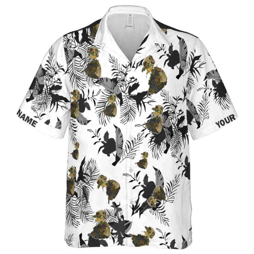 Custom Tactical Leafy Accents Hawaiian Shirt Fashion forward