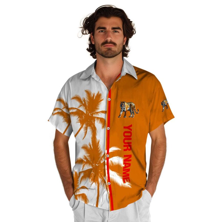 Custom Tiger Beach Vibes Hawaiian Shirt High quality