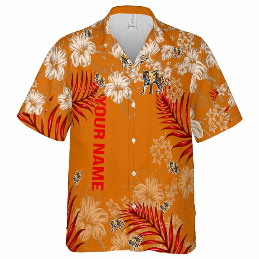 Custom Tiger Hibiscus Pattern Hawaiian Shirt Fashion forward