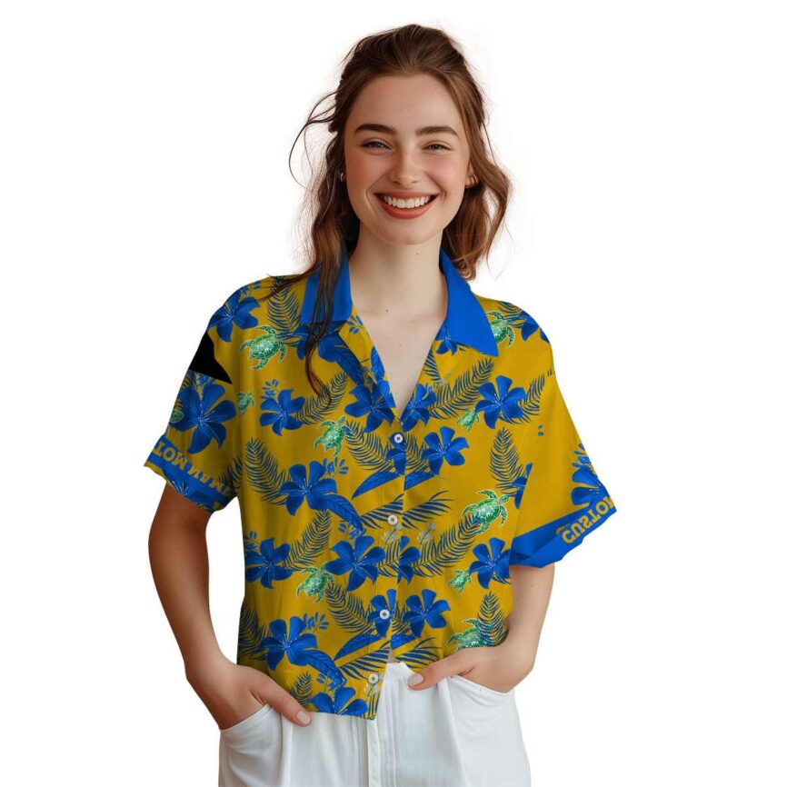 Custom Tribal Tropical Flower Hawaiian Shirt Top rated