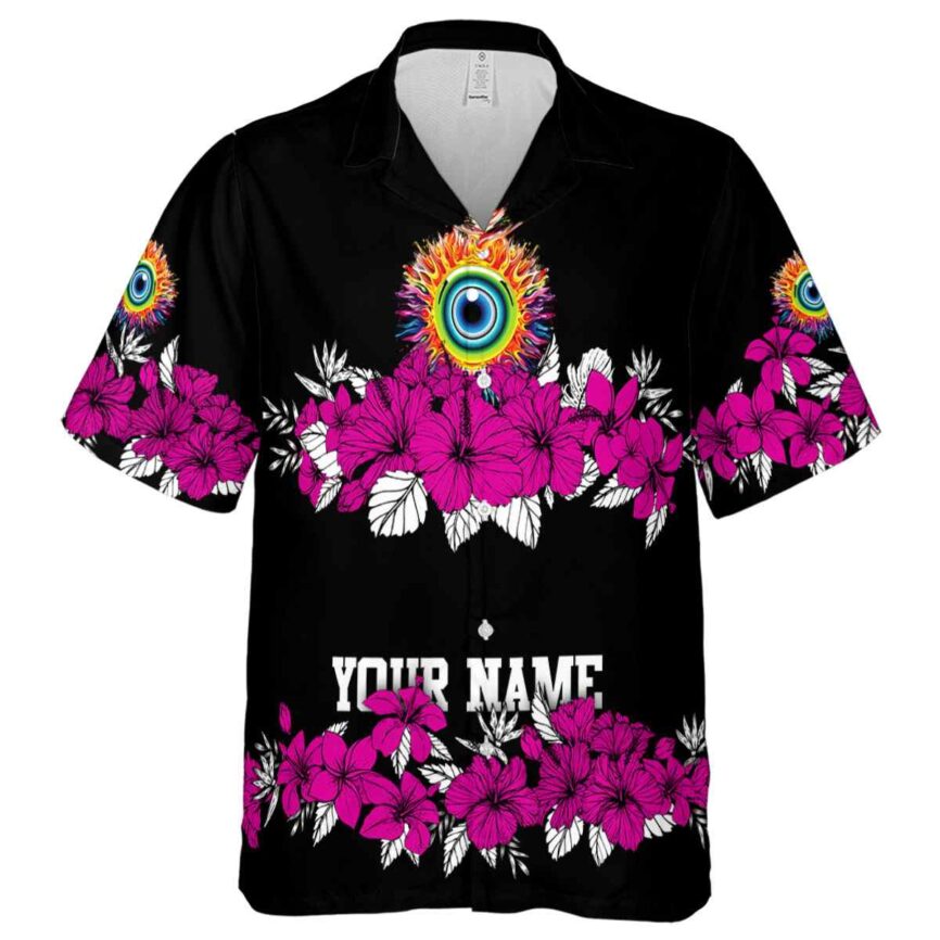 Custom Trippy Hibiscus Band Hawaiian Shirt Fashion forward