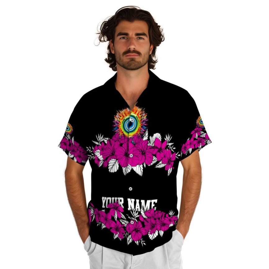 Custom Trippy Hibiscus Band Hawaiian Shirt New Arrival