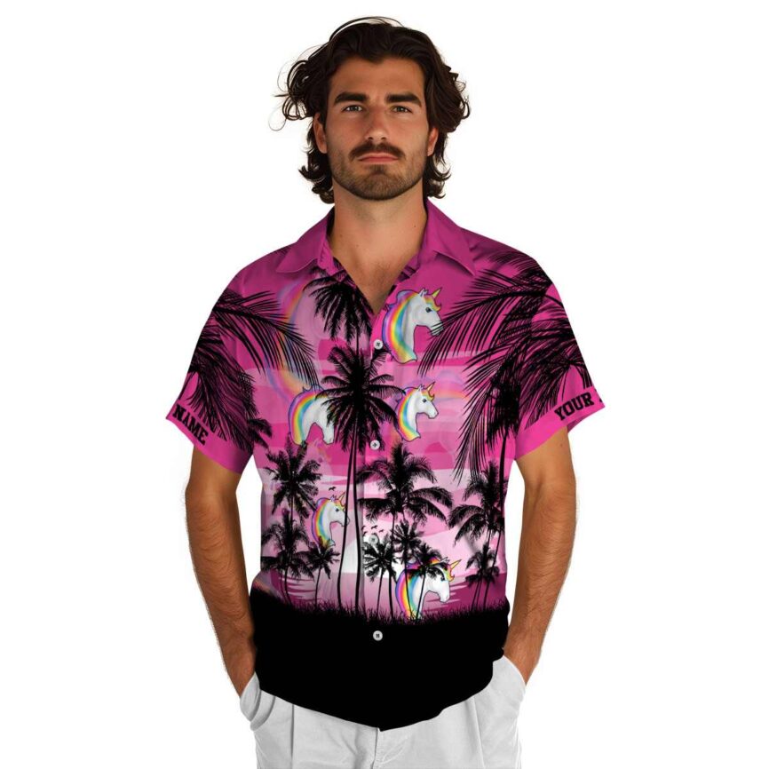 Custom Unicorn Island Scenery Hawaiian Shirt New Arrival