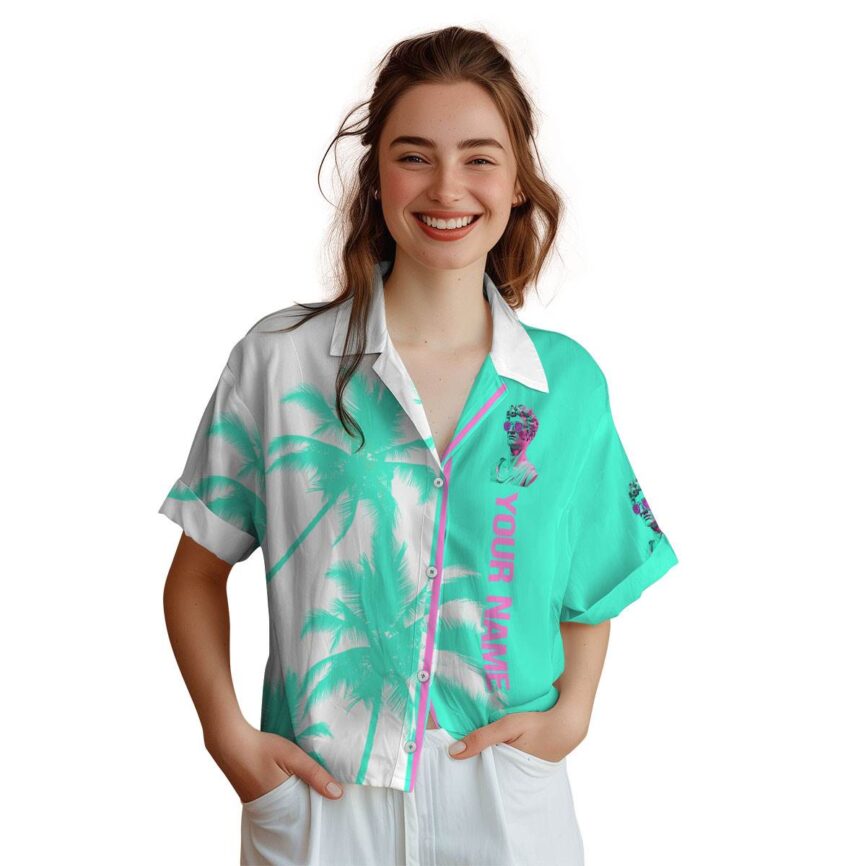 Custom Vaporwave Beach Vibes Hawaiian Shirt Trendy