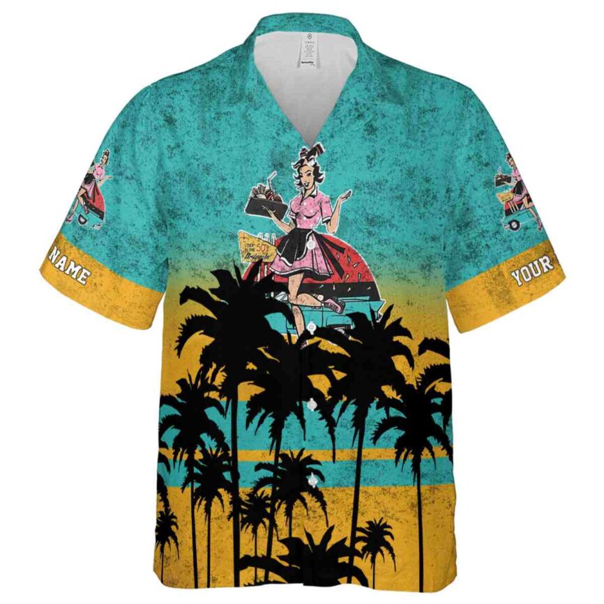 Customized 50s Sunset Gradient Hawaiian Shirt Fashion forward