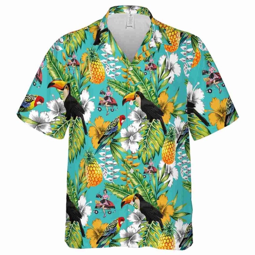 Customized 50s Toucan Bird Hawaiian Shirt Fashion forward