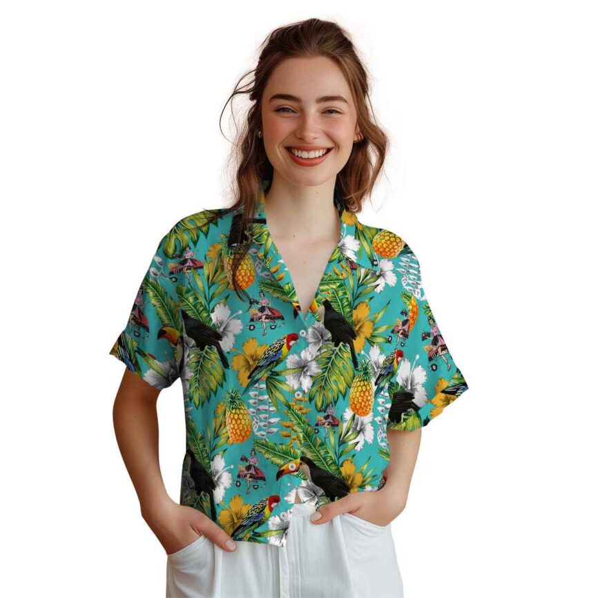 Customized 50s Toucan Bird Hawaiian Shirt Top rated