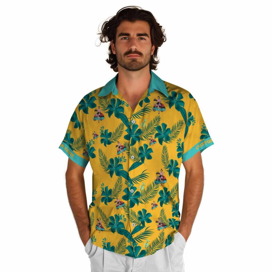 Customized 50s Tropical Flower Hawaiian Shirt New Arrival