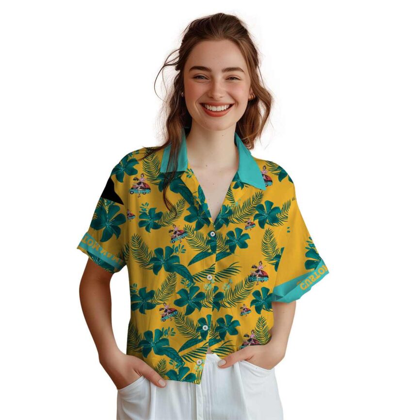 Customized 50s Tropical Flower Hawaiian Shirt Top rated