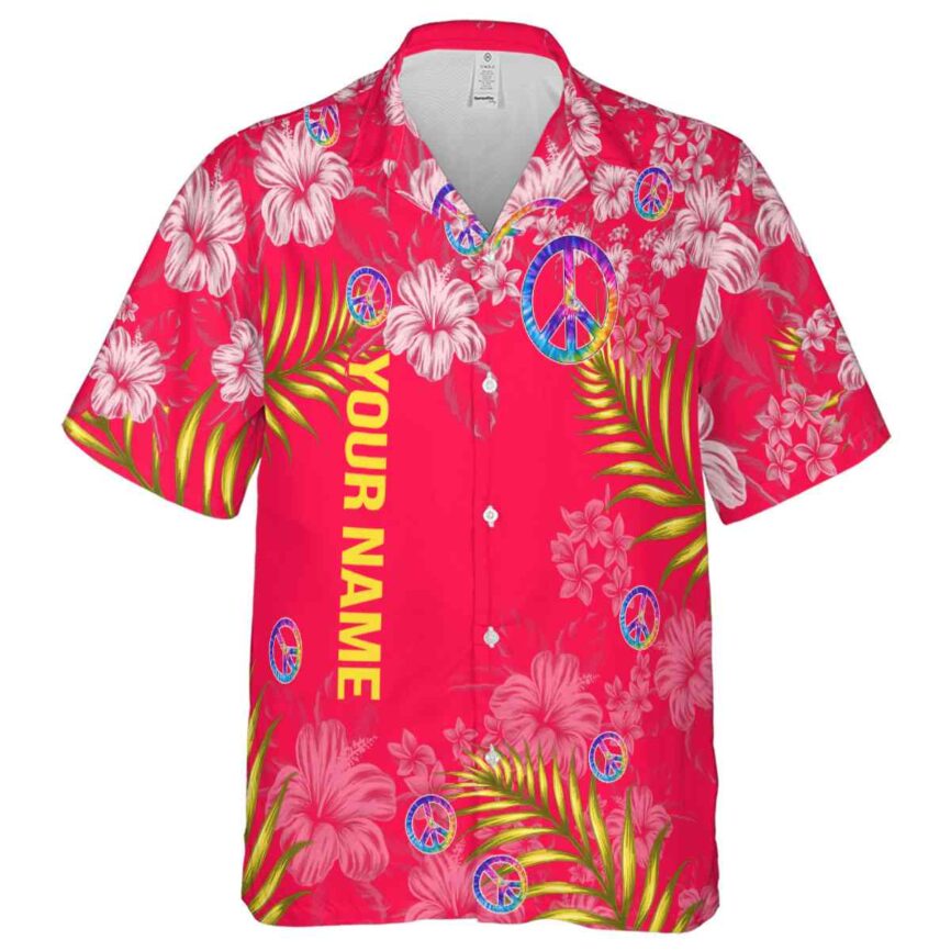 Customized 60s Hibiscus Pattern Hawaiian Shirt Fashion forward