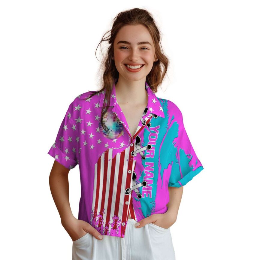 Customized 70s Flag Stitches Hawaiian Shirt Top rated