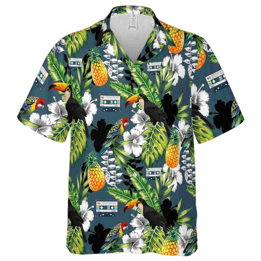 Customized 90s Toucan Bird Hawaiian Shirt Fashion forward