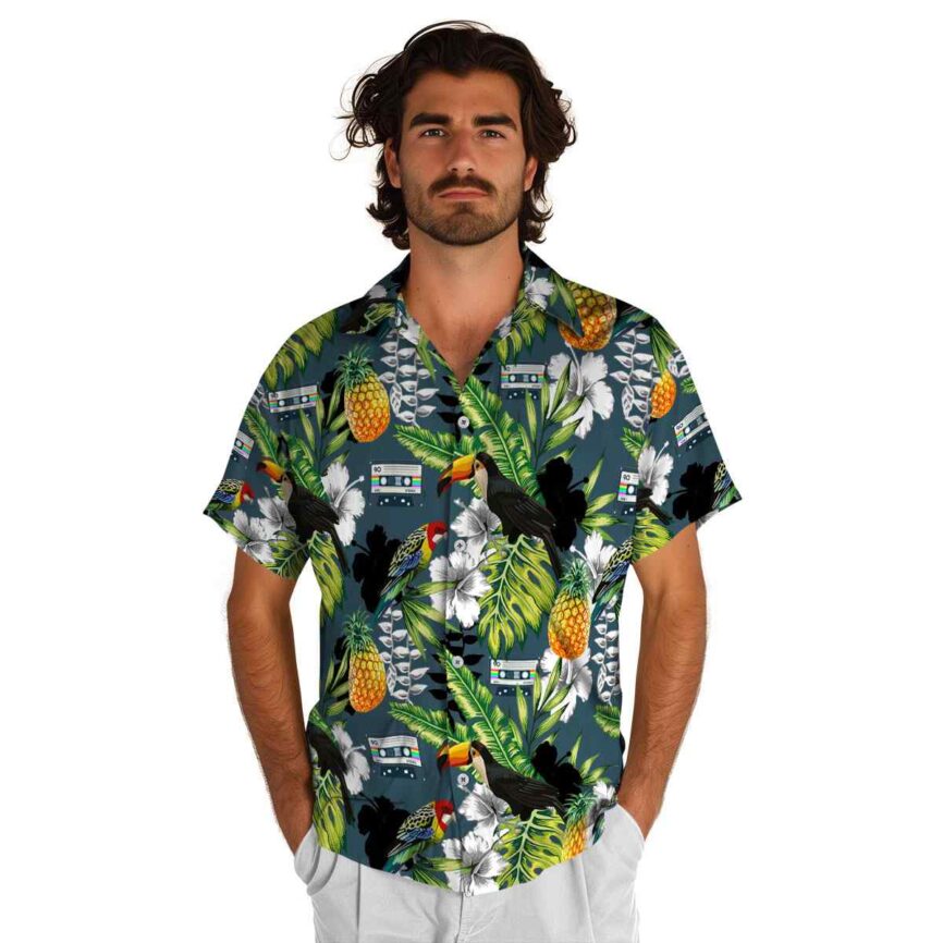 Customized 90s Toucan Bird Hawaiian Shirt New Arrival