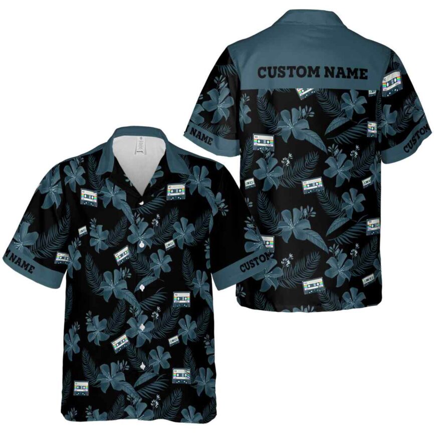 Customized 90s Tropical Flower Hawaiian Shirt Premium grade