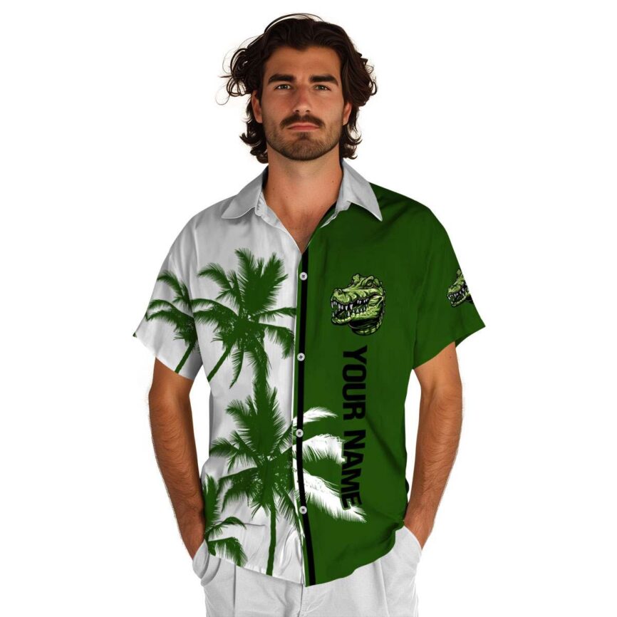 Customized Alligator Beach Vibes Hawaiian Shirt High quality