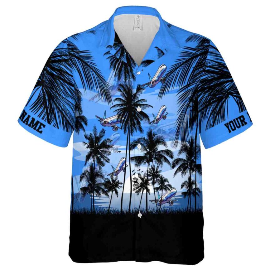 Customized Aviation Island Scenery Hawaiian Shirt Fashion forward