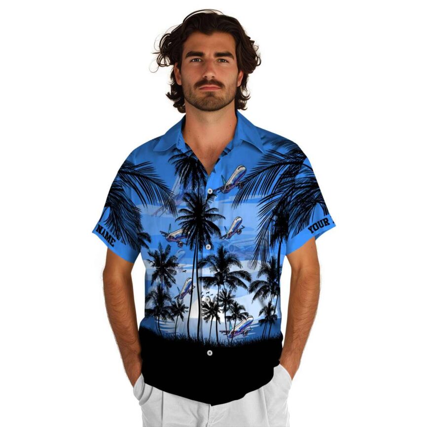 Customized Aviation Island Scenery Hawaiian Shirt New Arrival