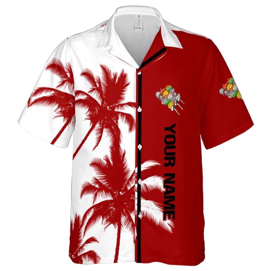 Customized BBQ Beach Vibes Hawaiian Shirt Best selling