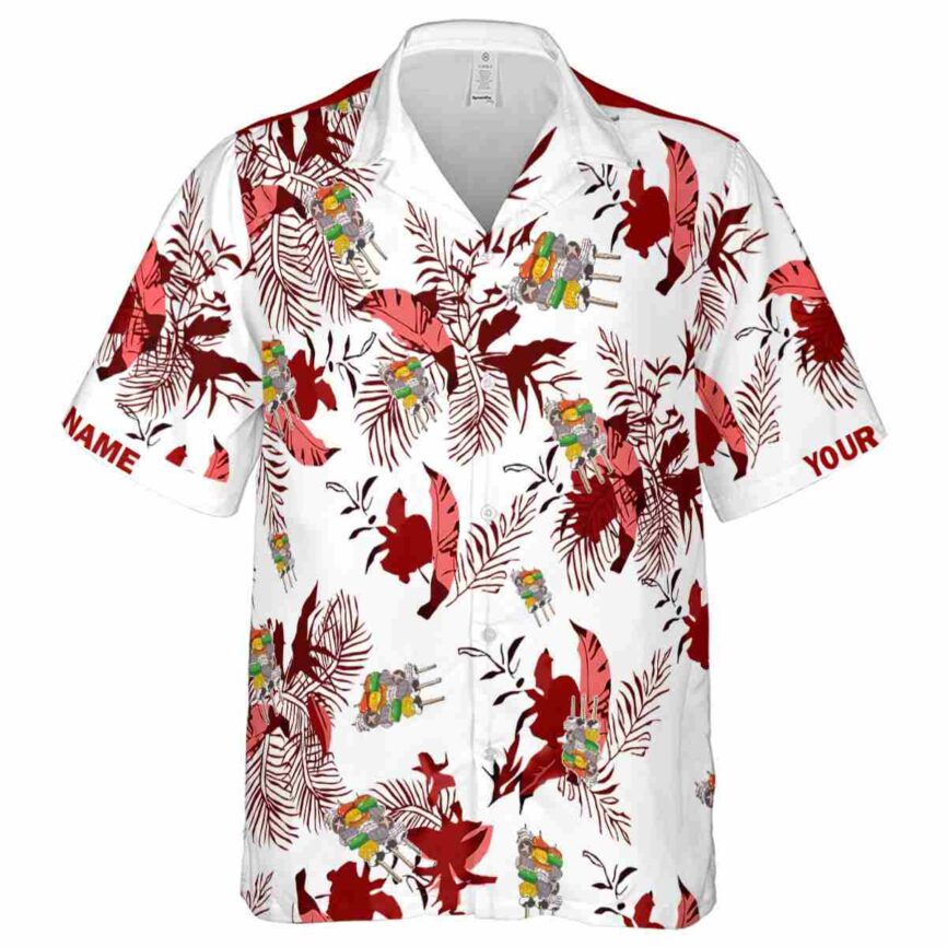 Customized BBQ Leafy Accents Hawaiian Shirt Fashion forward