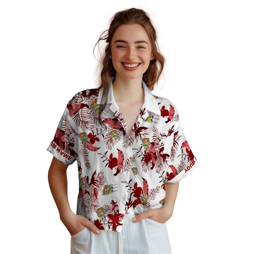 Customized BBQ Leafy Accents Hawaiian Shirt Top rated