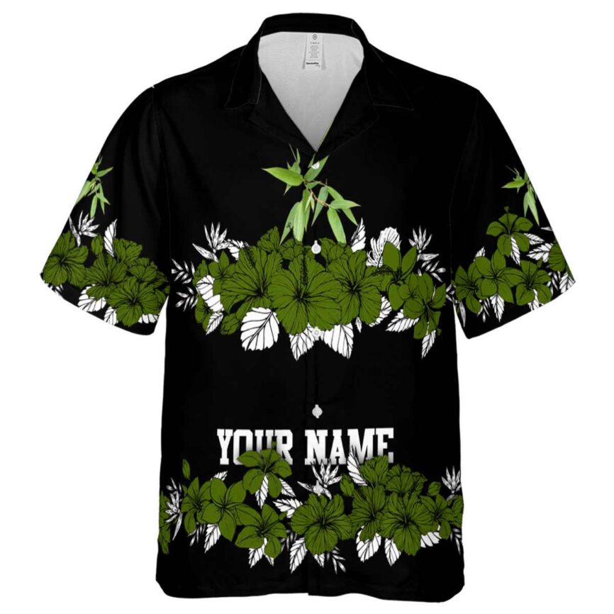 Customized Bamboo Hibiscus Band Hawaiian Shirt Fashion forward