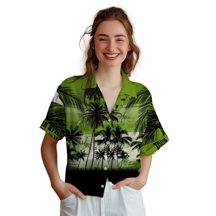 Customized Bamboo Island Scenery Hawaiian Shirt Top rated