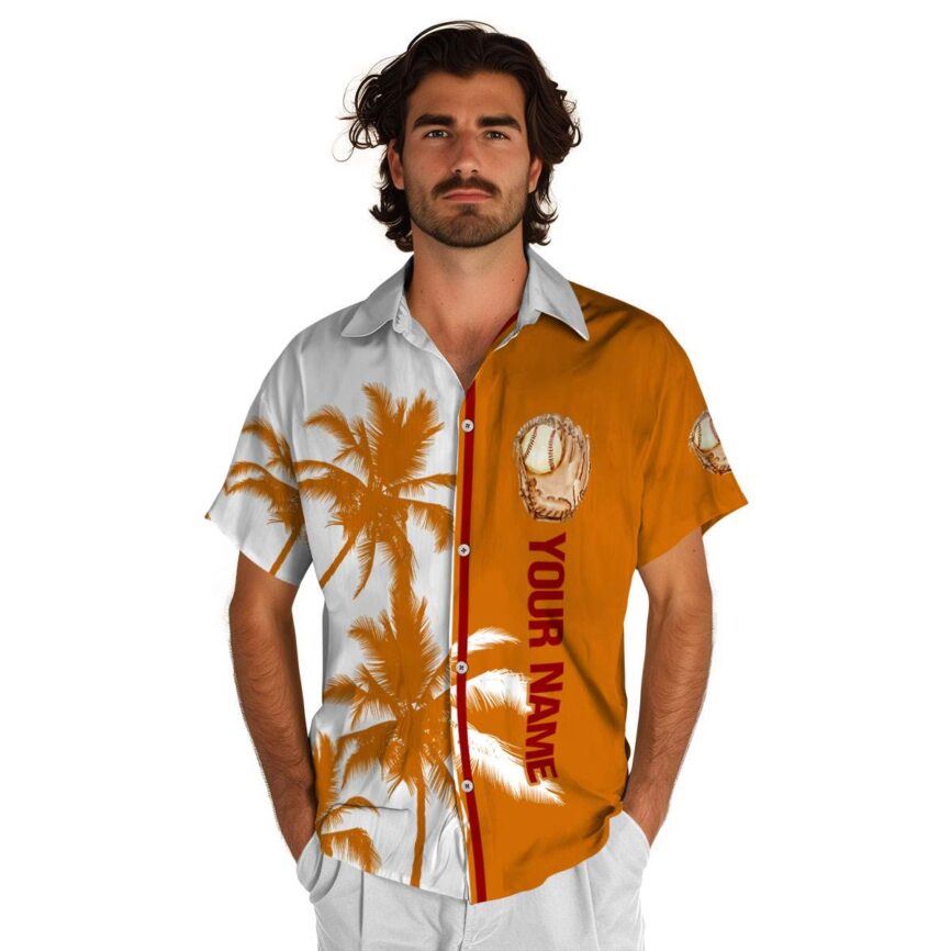 Customized Baseball Beach Vibes Hawaiian Shirt High quality