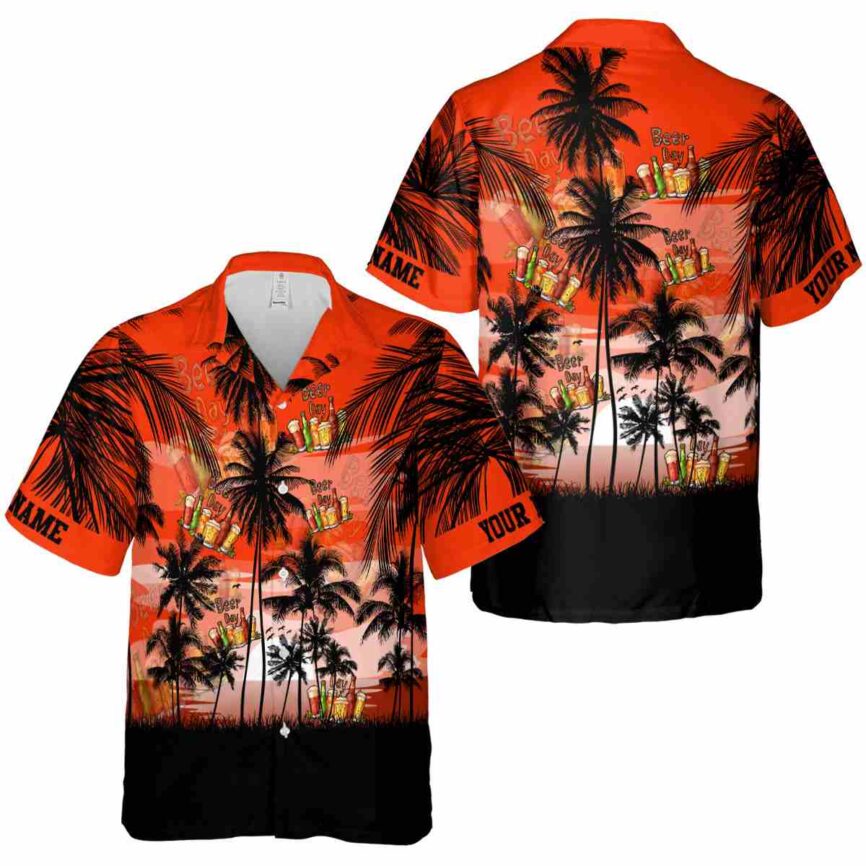 Customized Beer Island Scenery Hawaiian Shirt Premium grade