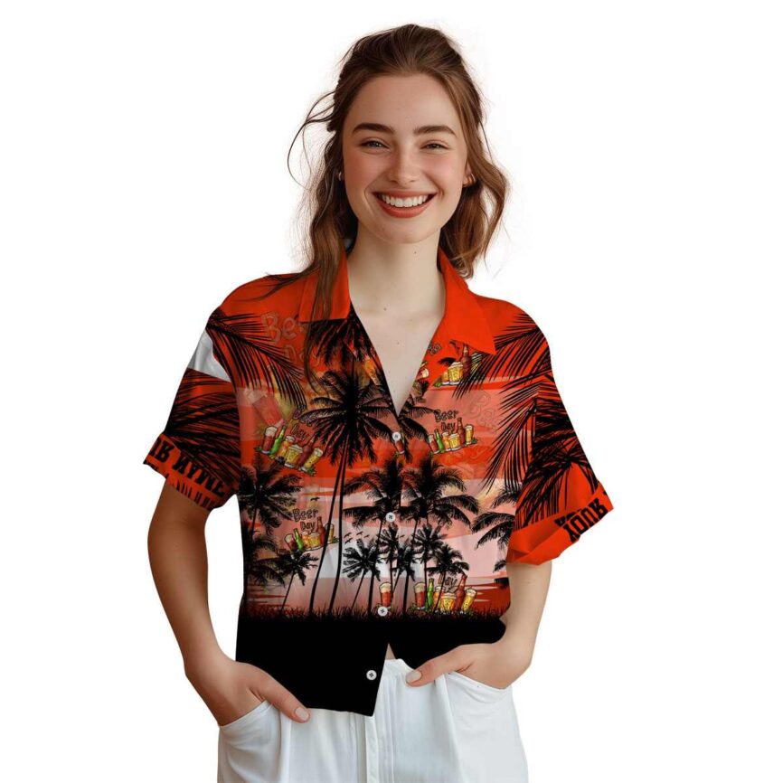 Customized Beer Island Scenery Hawaiian Shirt Top rated