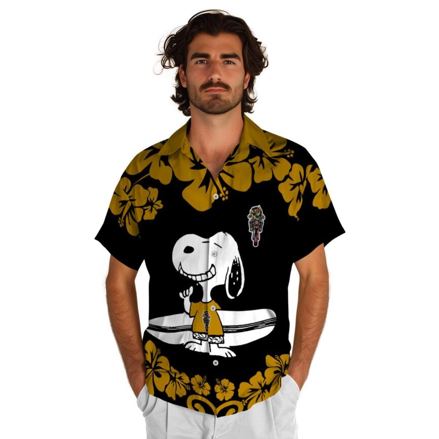 Customized Biker Surfing Snoopy Hawaiian Shirt New Arrival