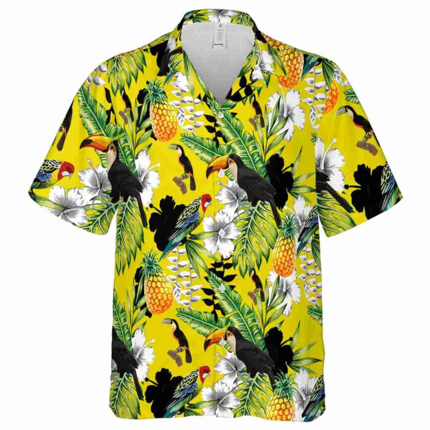 Customized Bird Toucan Bird Hawaiian Shirt Fashion forward