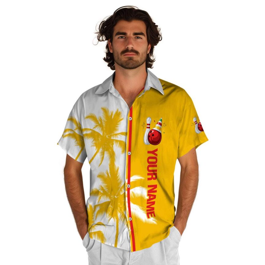 Customized Bowling Beach Vibes Hawaiian Shirt High quality