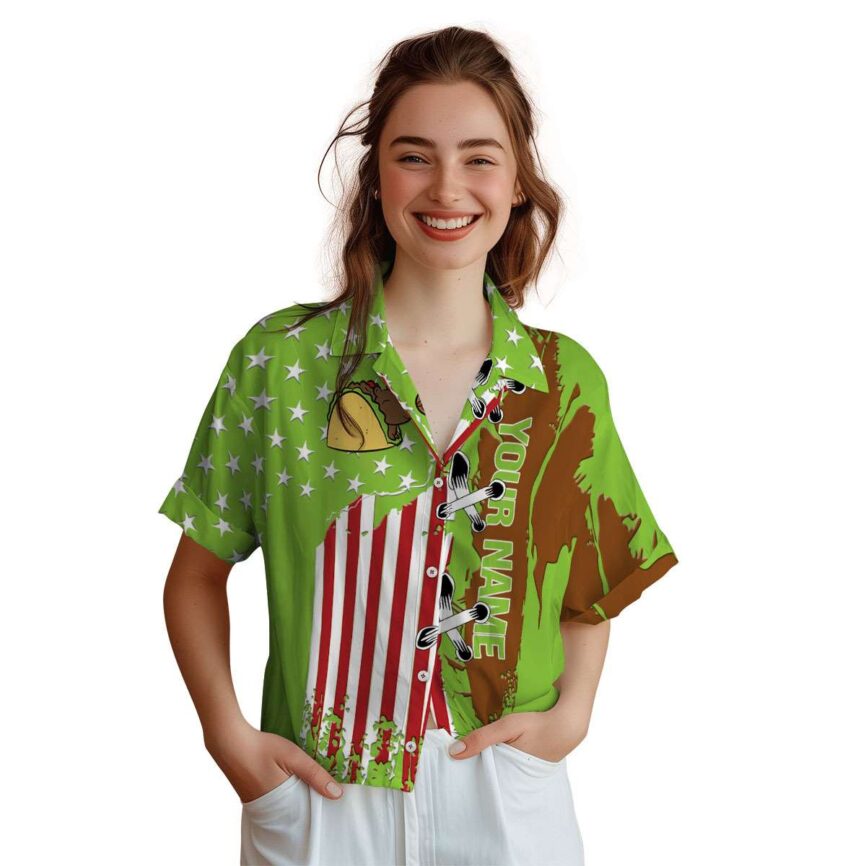 Customized Capybara Flag Stitches Hawaiian Shirt Top rated