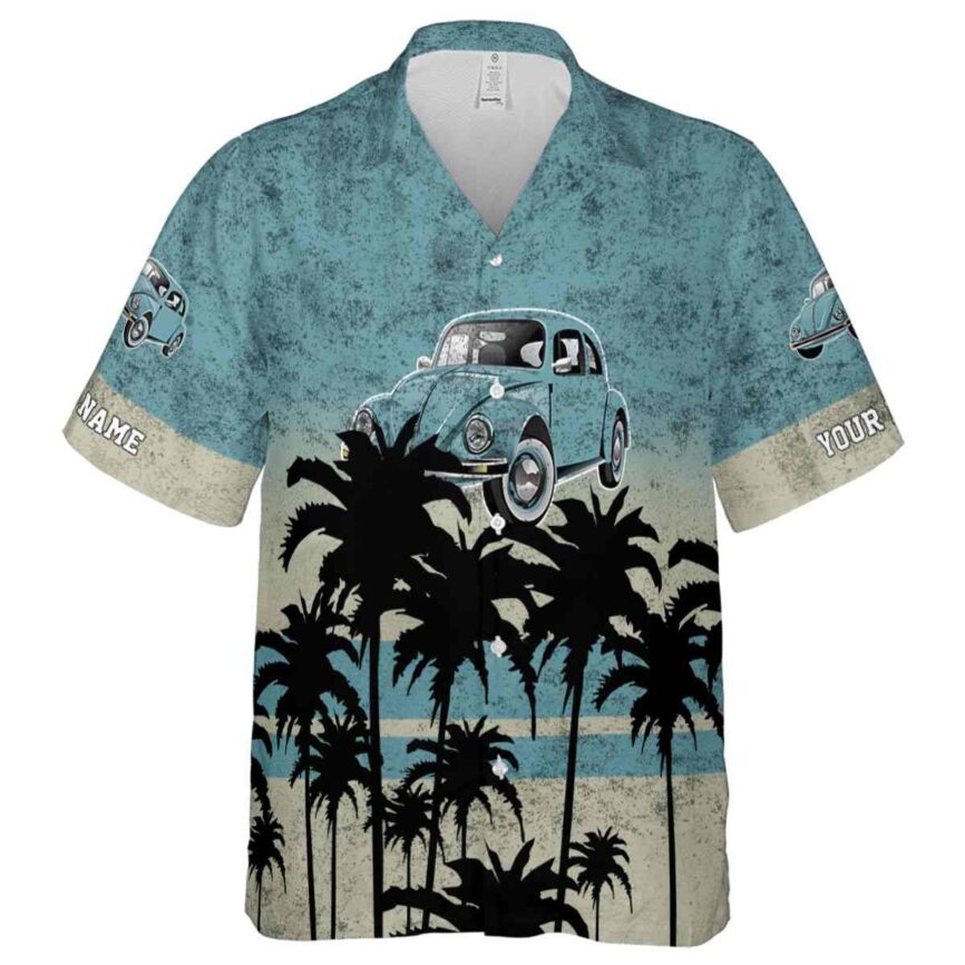 Customized Car Sunset Gradient Hawaiian Shirt Fashion forward