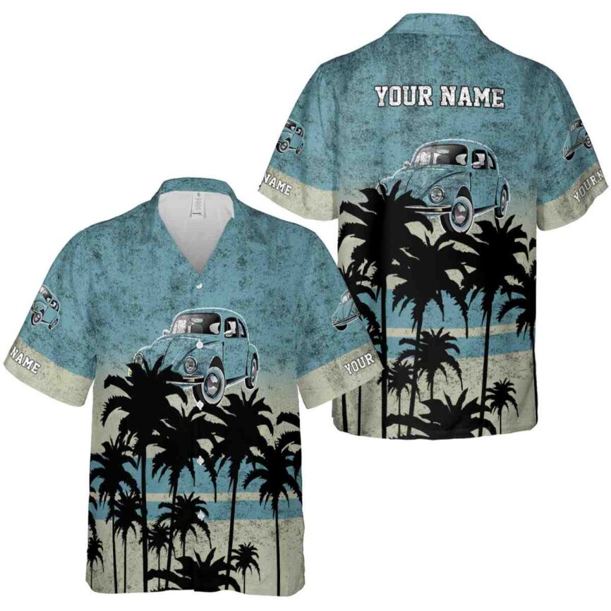 Customized Car Sunset Gradient Hawaiian Shirt Premium grade