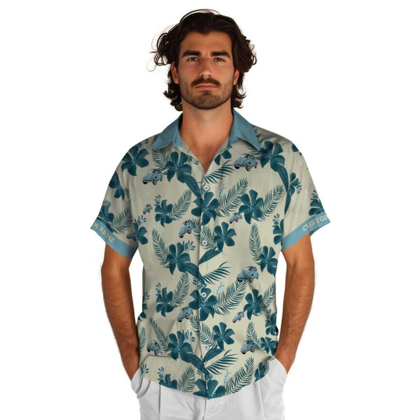 Customized Car Tropical Flower Hawaiian Shirt New Arrival