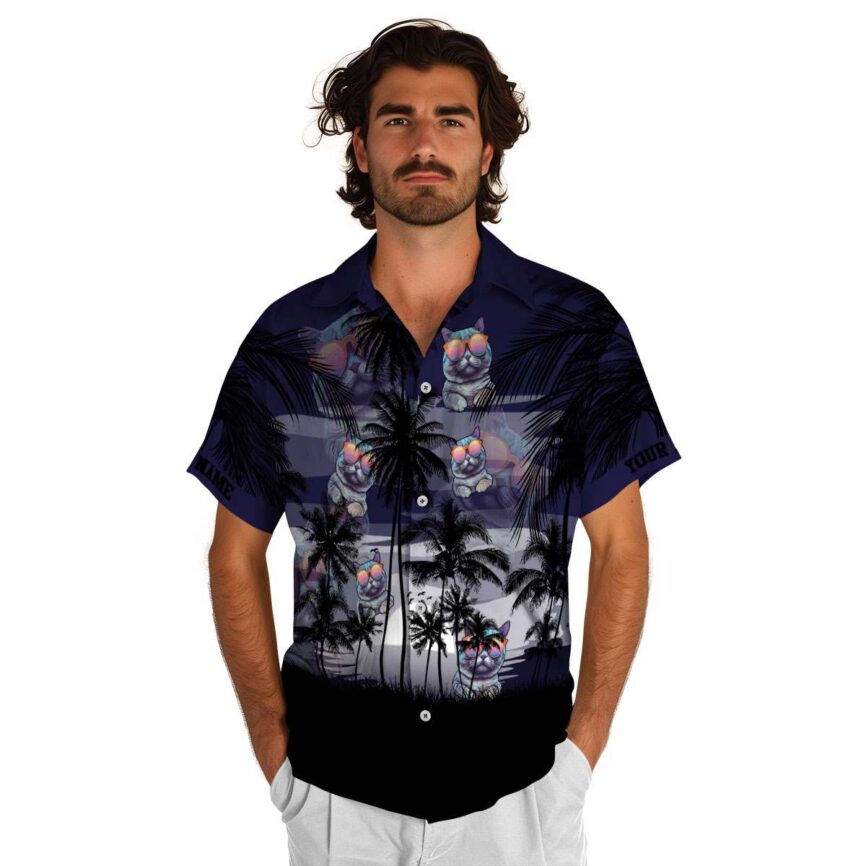 Customized Cat Island Scenery Hawaiian Shirt New Arrival